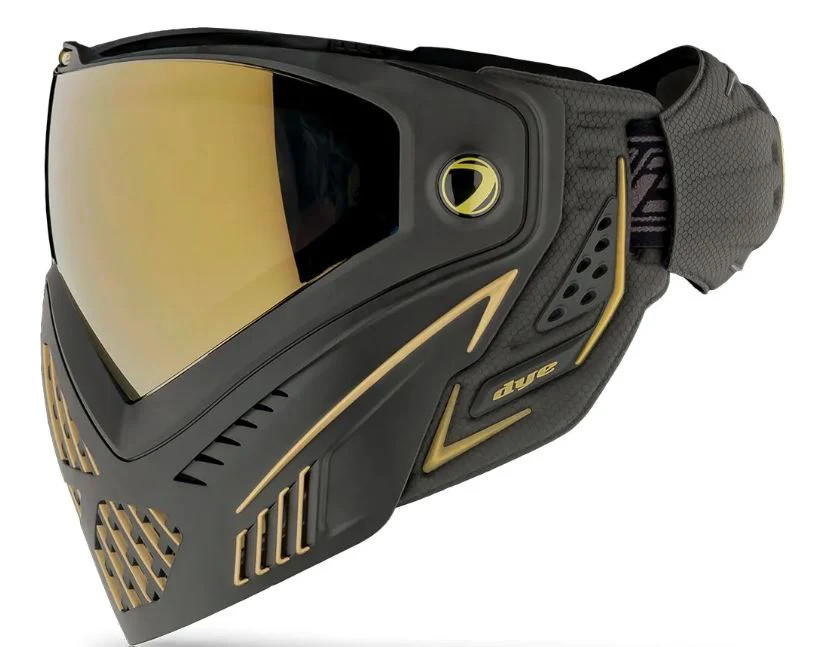 DYE I5 Goggle - Gold and Onyx (Black)