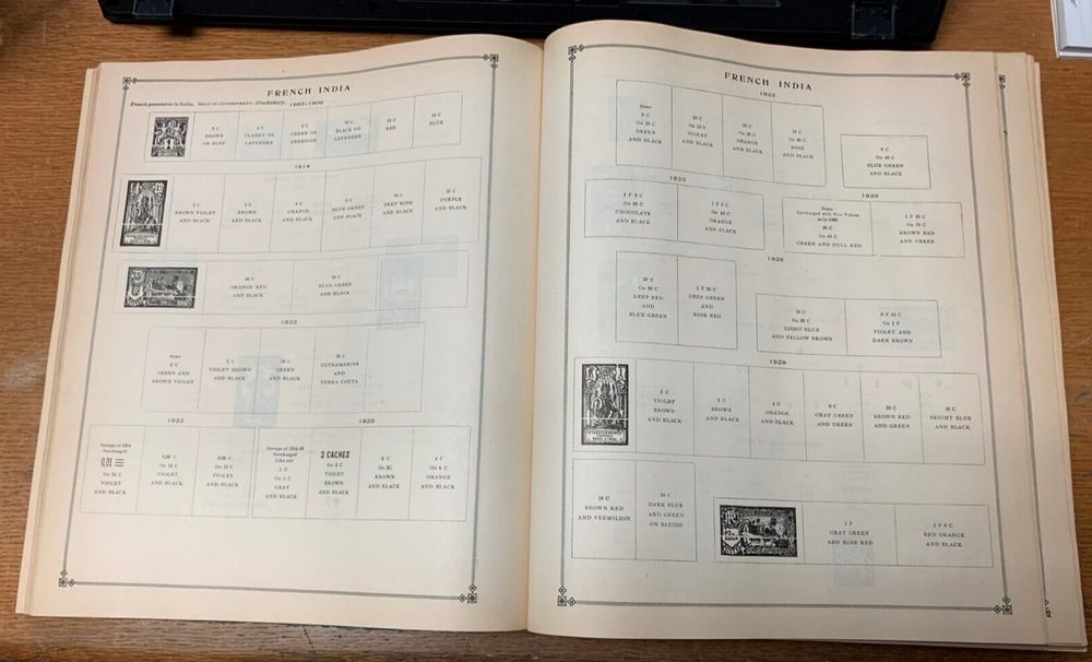 Scott International Jr Stamp Album 1939 edition Complete Nice Condition |