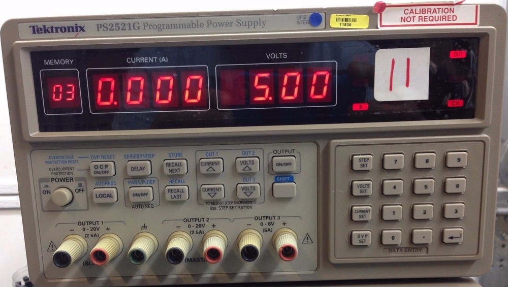 Tektronix PS-2521G GPIB Programmable Benchtop