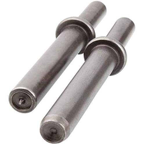 Heavy Duty 2-Piece Rivet Set for Pneumatic Air Hammer  Chisel Bits