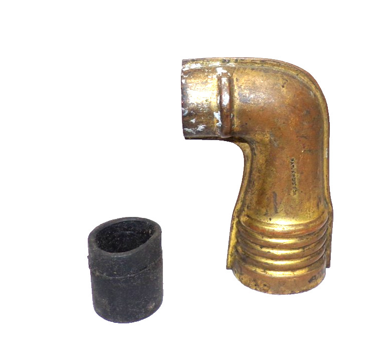 DISC PHONOGRAPH SCREW STYLE ORIGINAL ELBOW WITH NEW RUBBER INSERT