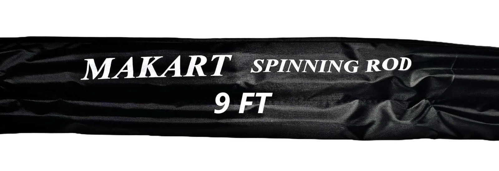 9ft Fishing Rod Spinning Pole Carbon Fiber Reel Combo line Heavy Fast 2 section