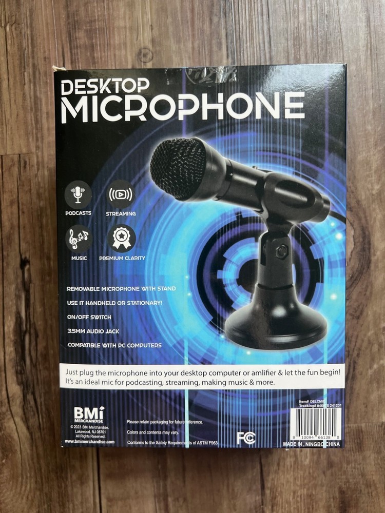 BMI Merchandise Desktop Microphone