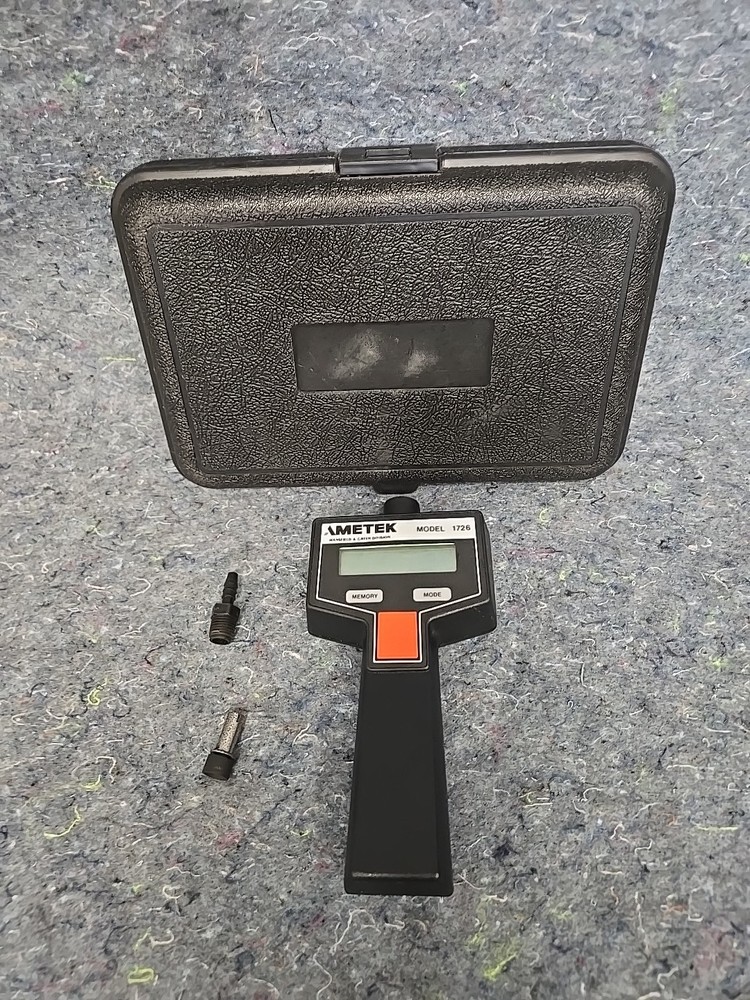 9Q Ametek Model 1726 Digital Tachometer with CASE