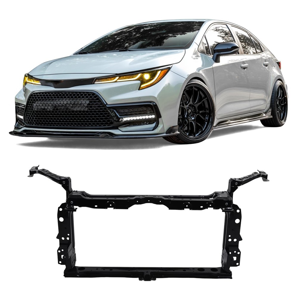 Front Radiator Support Bracket Front Radiator Core Support Assembly Compatibl...