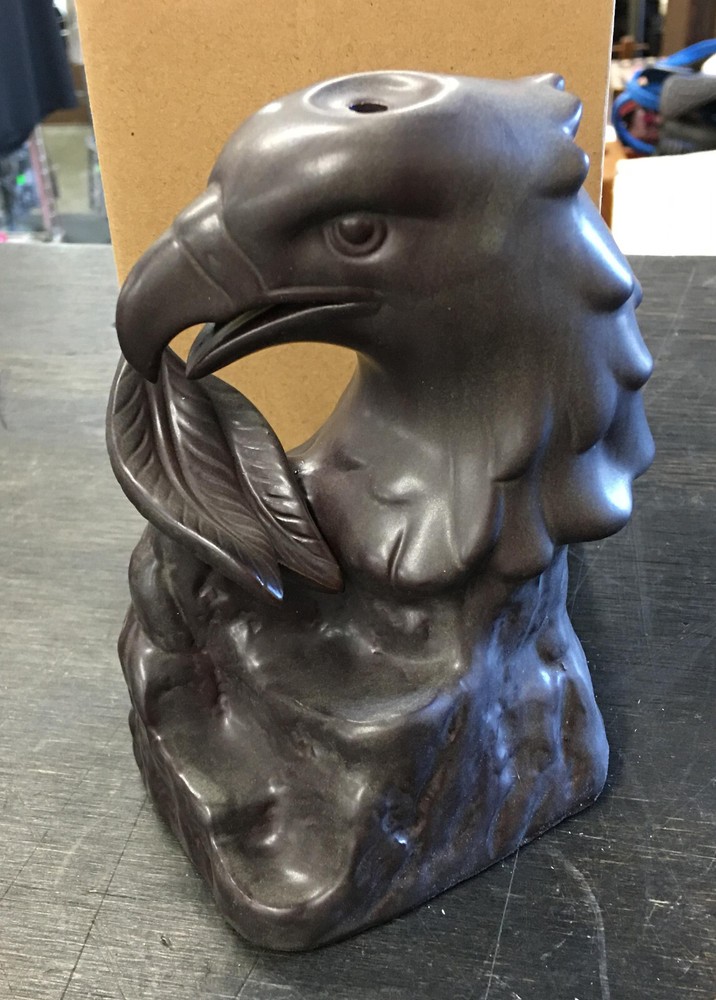 Eagle Head Backflow Cone Incense Burner holder waterfall ceramic reverse