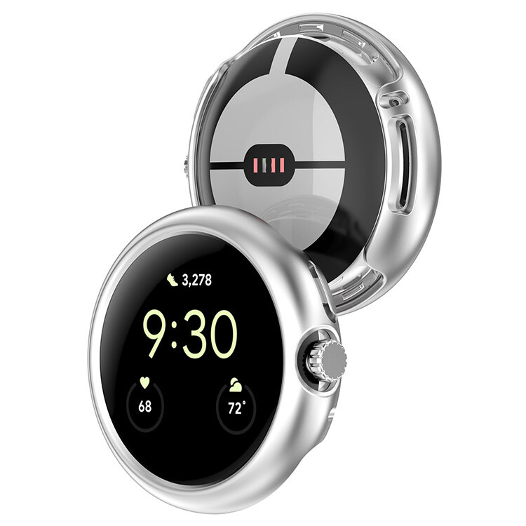 For Google Pixel Watch 1/Watch 2 Bumper Protector Cover Case Protective Shell