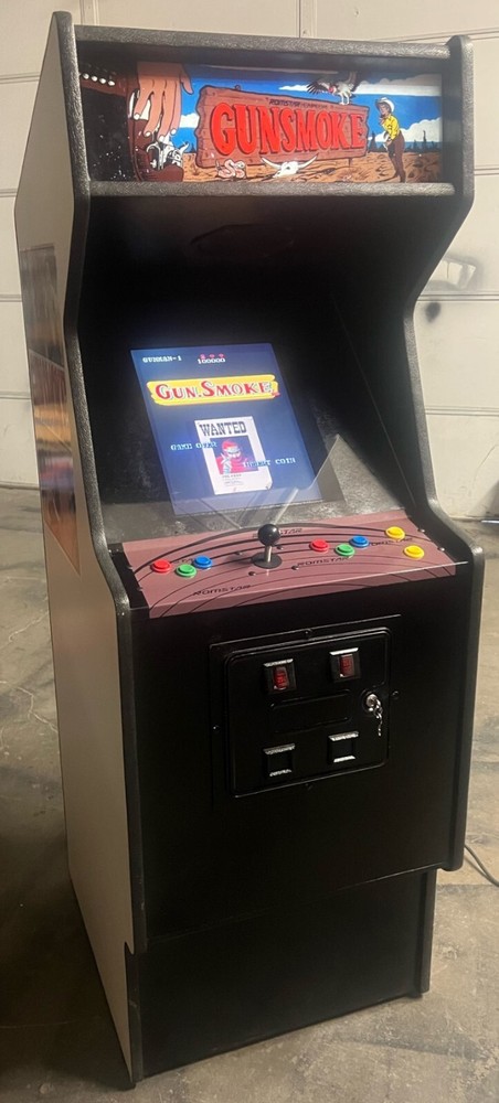 GUN SMOKE ARCADE MACHINE by CAPCOM 1985 (Excellent Condition)