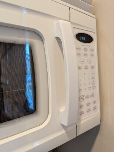 MMV1153BAW White Replacement Handle for Maytag Microwave