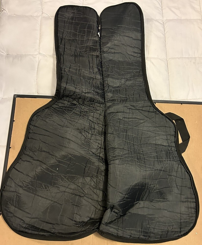 Kaces III Guitar Soft Case with Handle and Strap, Black