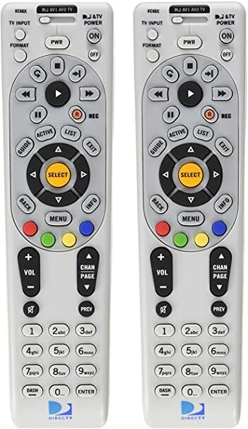2 Pack - DIRECTV RC66 RX RF Remote Controls W/Batteries DTV