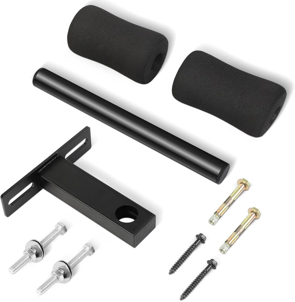 Nordic Hamstring Curl Squat Rack Attachment, Sit up Assistant Device Abdominal C