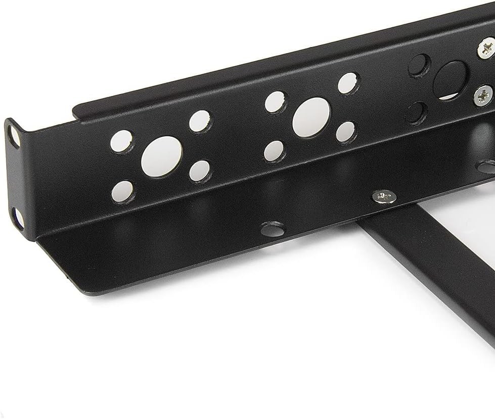 Open Box StarTech UNIRAILS1U 1U Fixed 19" Adjustable Depth Universal Server Rack