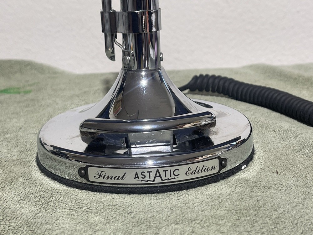 Astatic D-104 Microphone W/ Final Edition Base