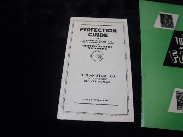 PERFECTION GUIDE, COLLECT TOPICALS PAMPLET, SCOTT PERF GUIDE ALL OLDER FREE S/H