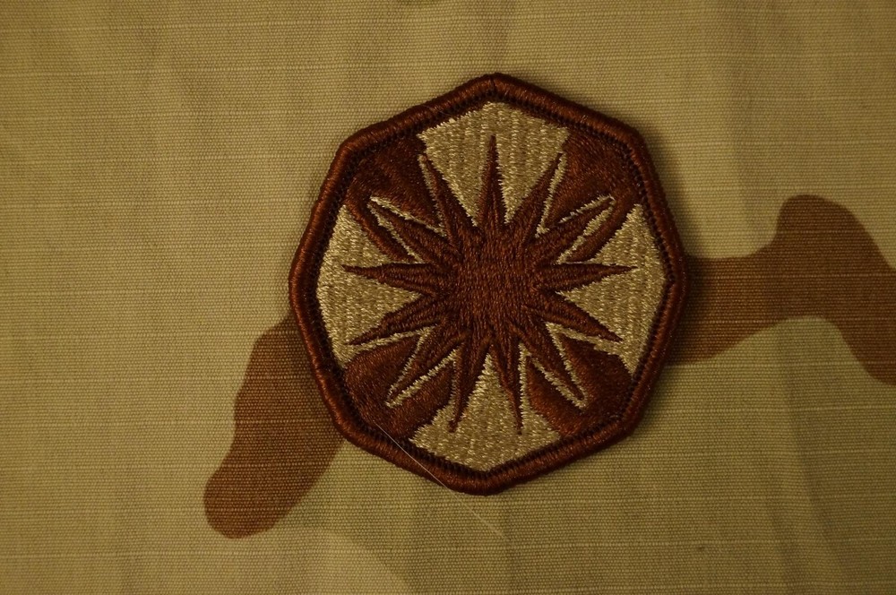 Military Patch US Army 13th Corps Support Command COSCOM DCU Desert Authentic