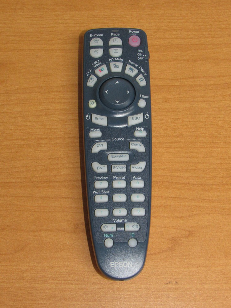 Genuine Epson 125061000 Projector Remote Control - Tested Working