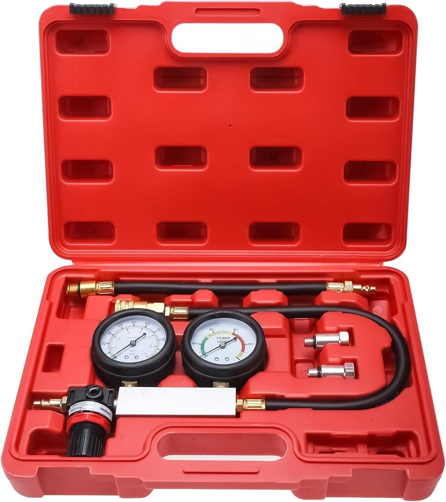 Cylinder Leak Down Tester Petrol Engine Compression Leakage Leakdown Detector