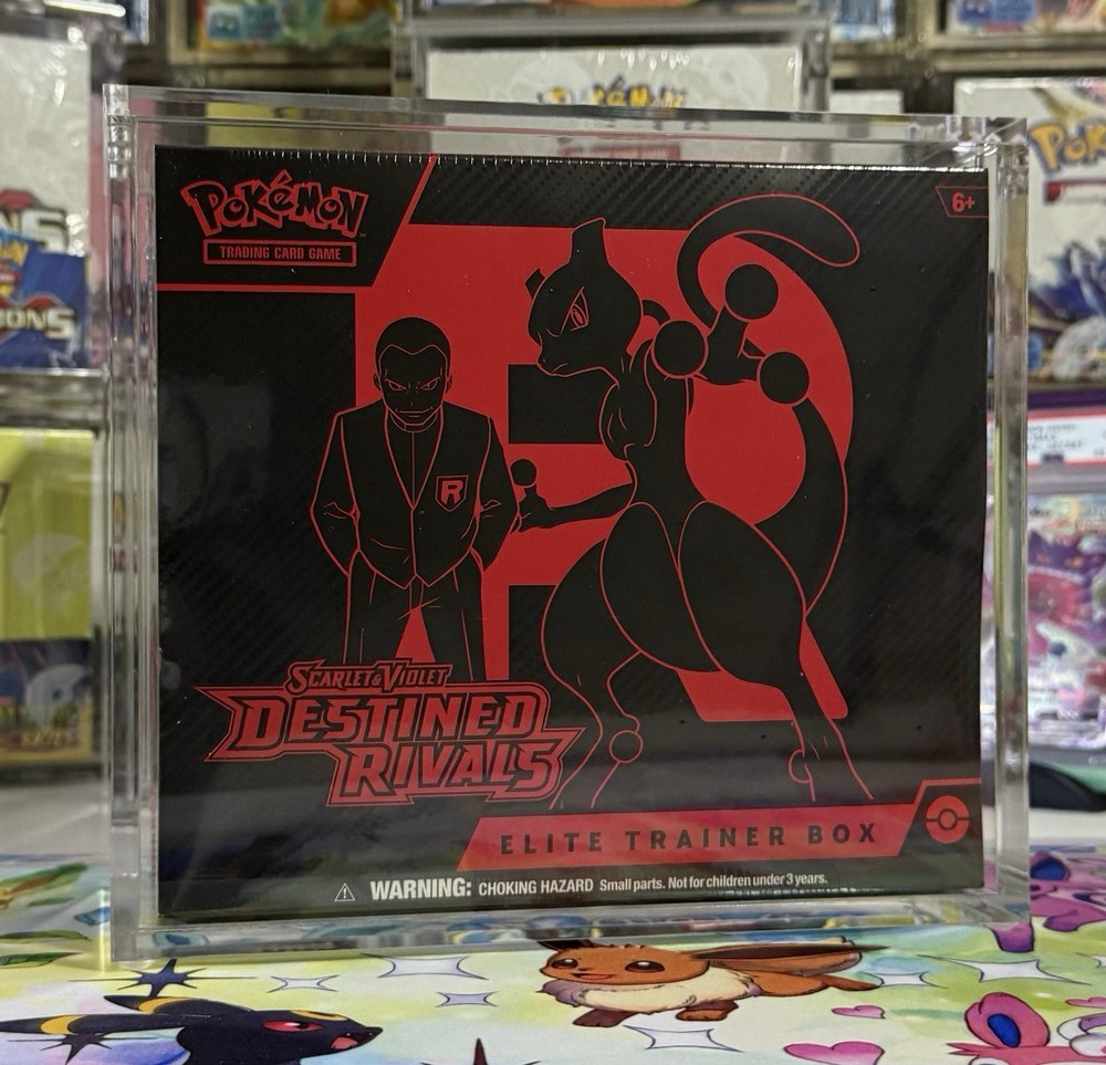 POKEMON ELITE TRAINER BOX ETB MAGNETIC CASE PROTECTOR HIGH QUALITY DISPLAY