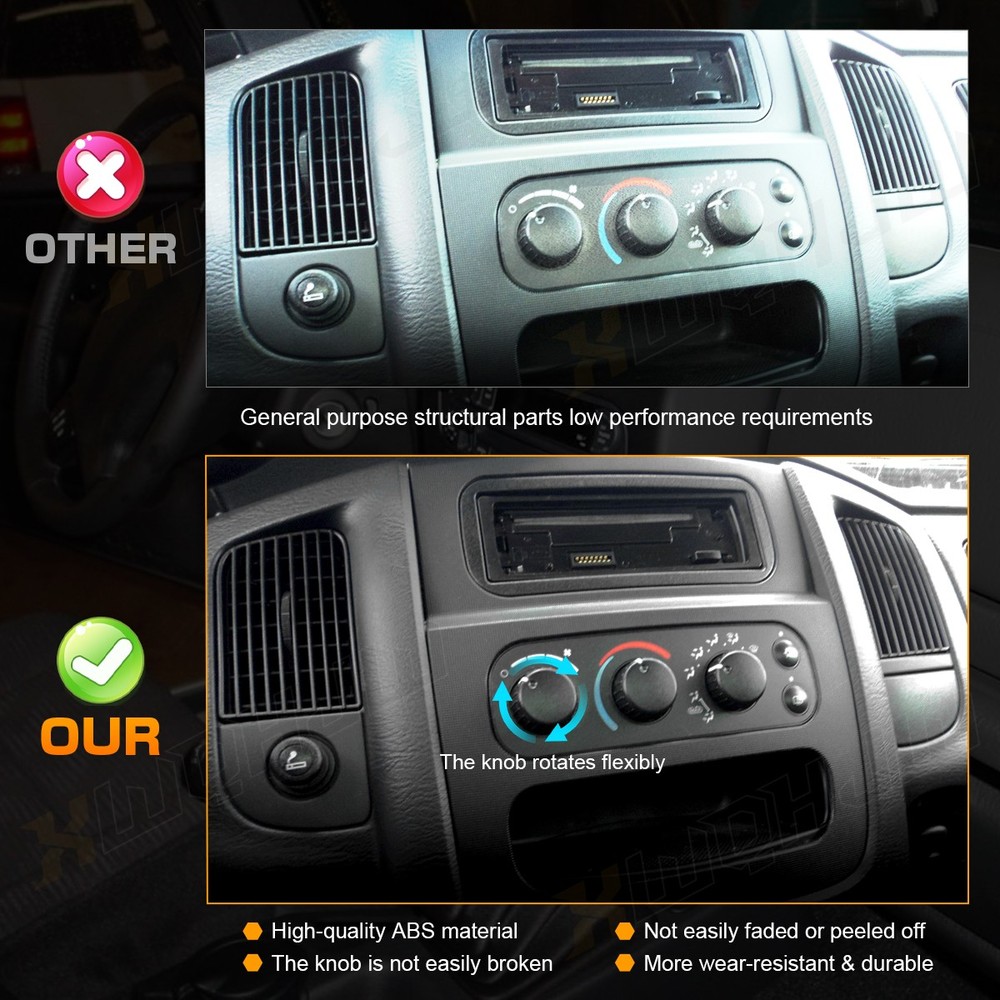 For 2006——2008 Dodge Ram A/C Temperature Heater Climate Control Switch Module