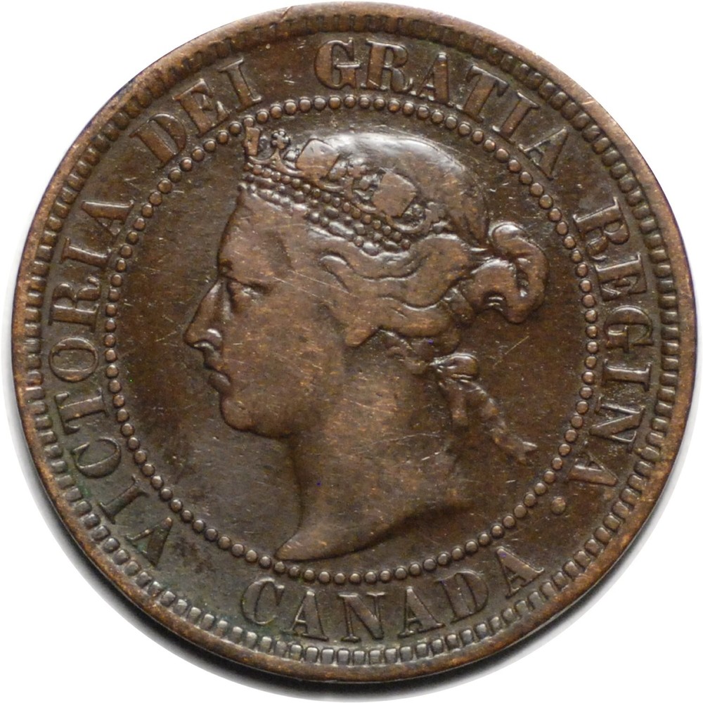 1882-H CANADA LARGE CENT - VG - #158