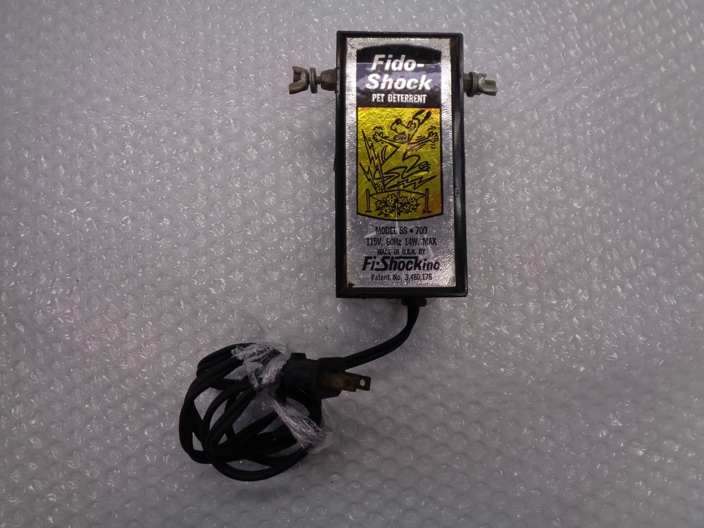 FIDO-SHOCK Z-291474 PET DETERRENT CONTROLLER UNMP