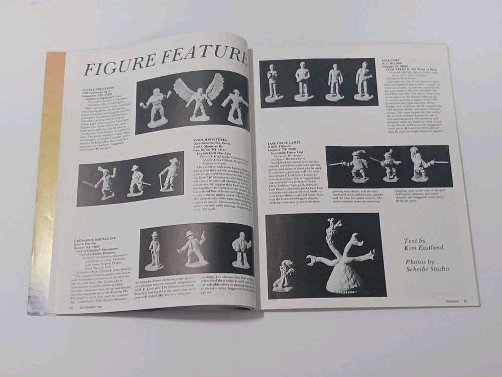 Dragon Monthly Role-playing Adventure Guide #77 1983 D&D