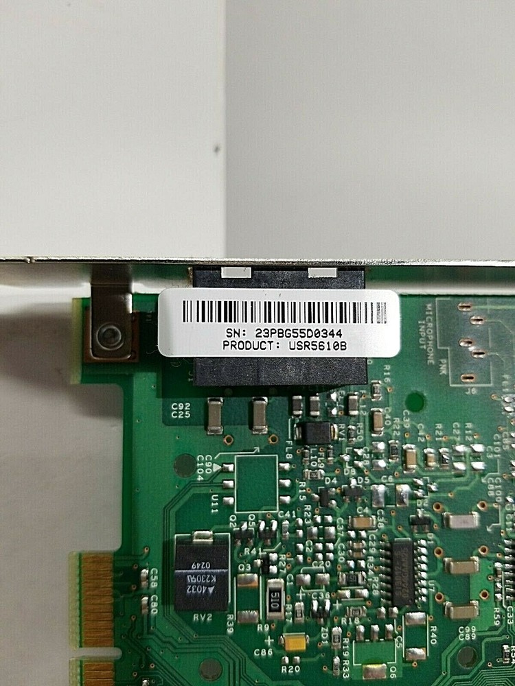 US ROBOTICS USR5610B PERFORMANCE PRO MODEM TL16CFM700PGE