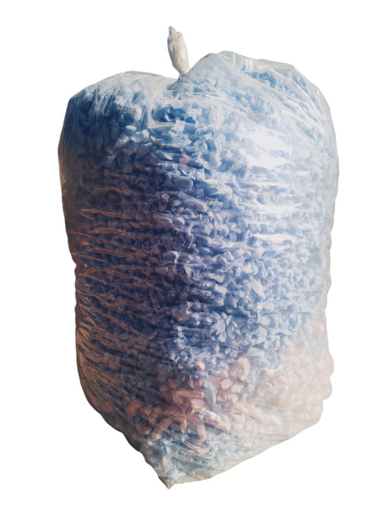 High Density Shredded Styrofoam Chips For Packaging Shipments