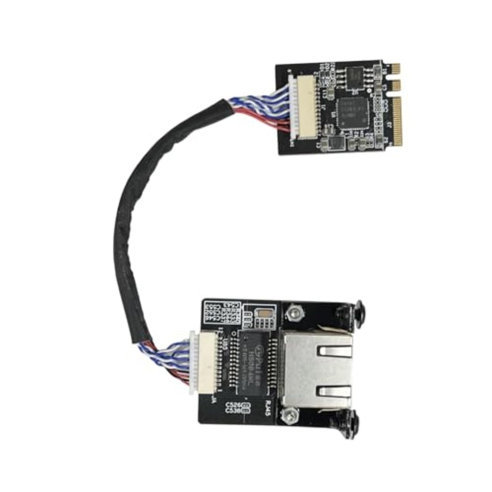 Intel i226-V Gigabit 2.5G Ethernet Server NIC Card - 30CM M.2 A+E Key Interfa...