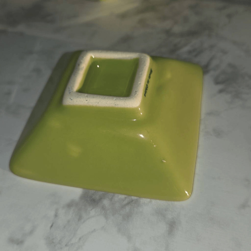 Lime Green Condiment Dishes