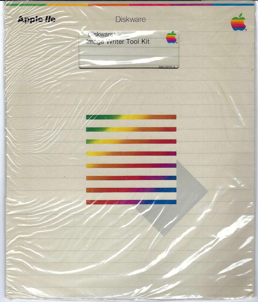 ITHistory (1982) APPLE Software: IMAGE WRITER Tool Kit (680-0225-A)