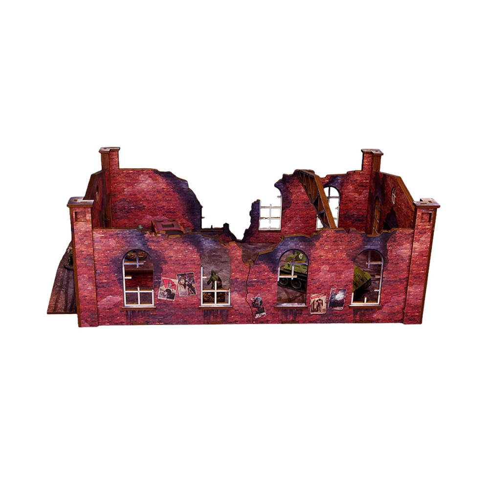 Micro Art Studio WW2 Ostfront Stalingrad: Factory Front Prepainted