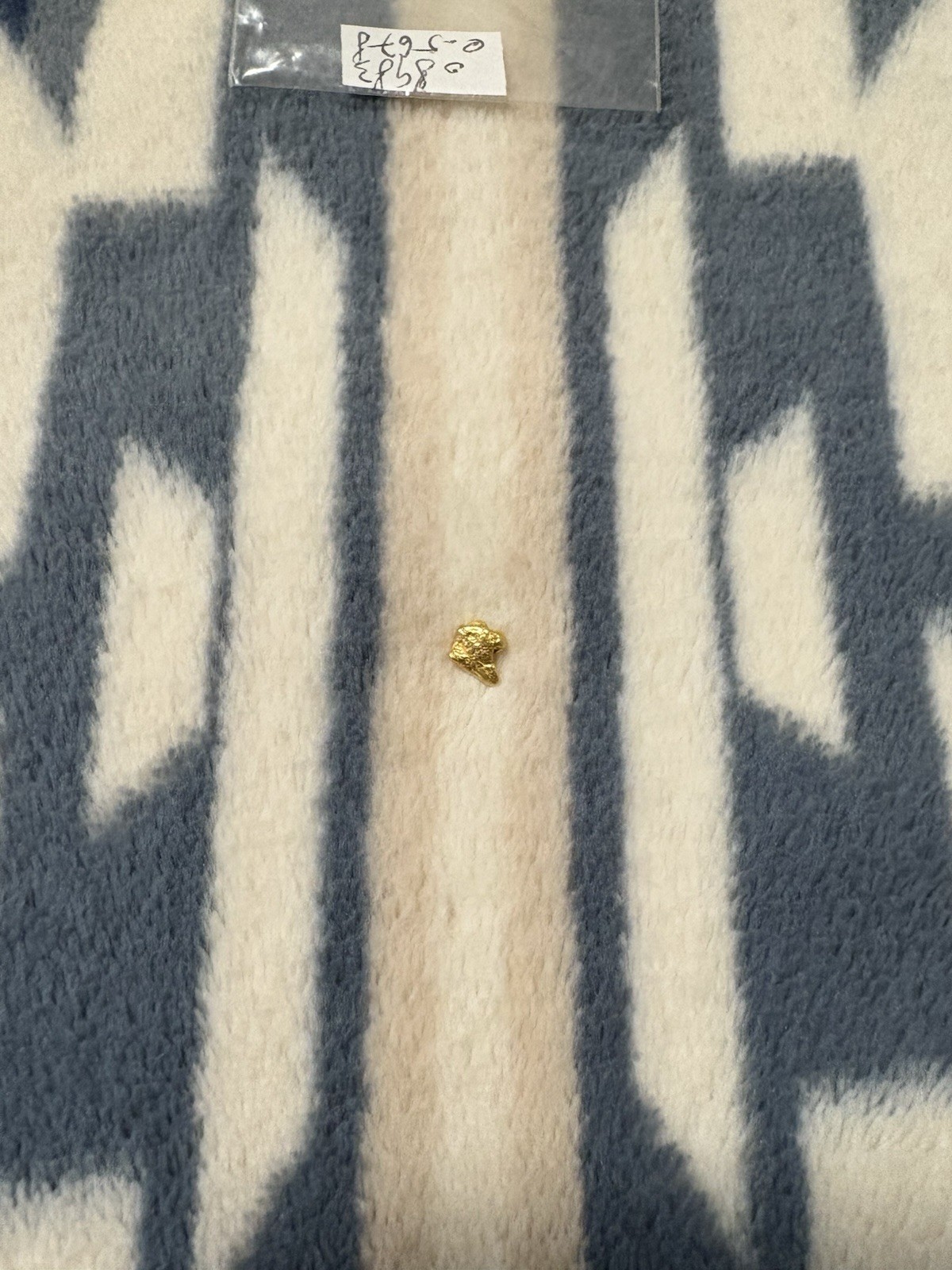 Alaskan Natural Gold Nugget .567 Grams Genuine