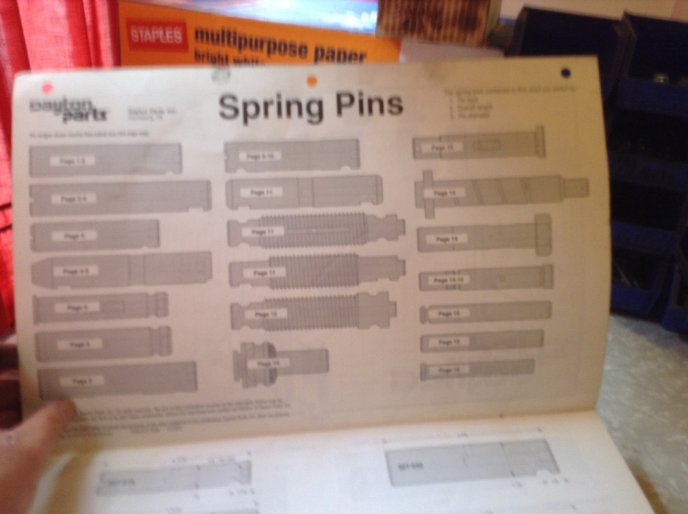 Leland wheel parts dimensional listing