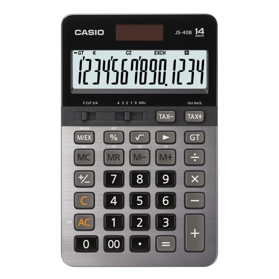 JS-40B Casio Calculator Black
