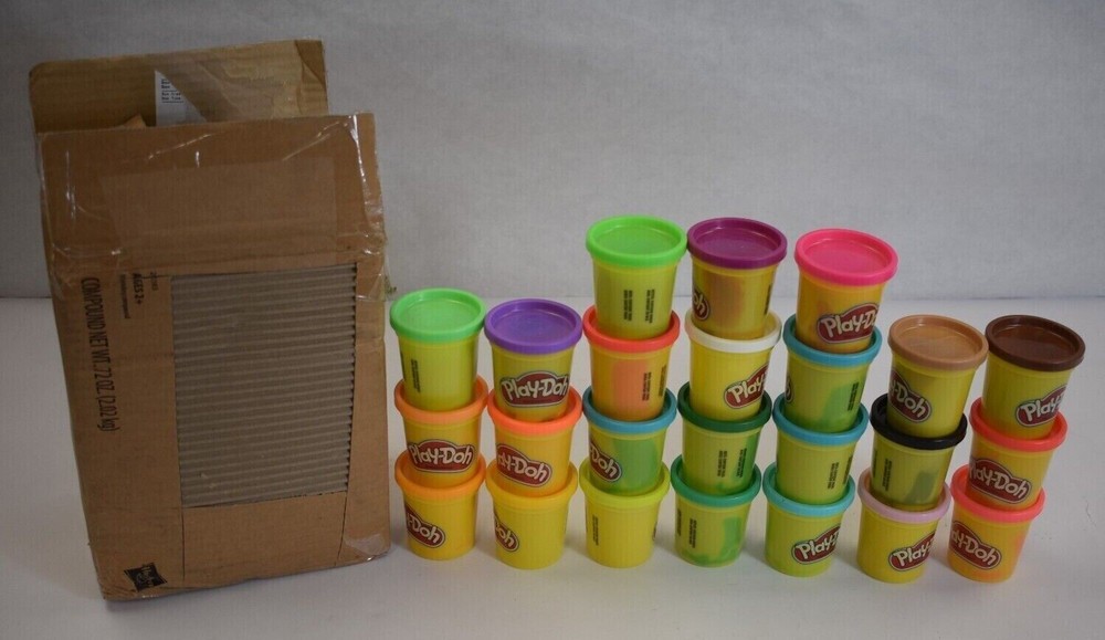 Play-Doh Modeling Compound Assorted Colors Non-Toxic 24 Pack Case