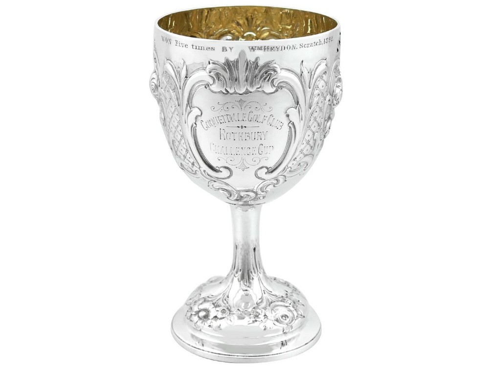 Sterling Silver Goblet - Antique Victorian (1889)