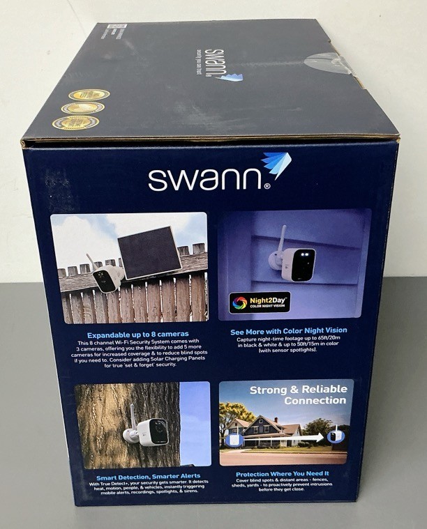 Swann MaxRanger4K Mini Wireless NVR Security System • 3-Pack