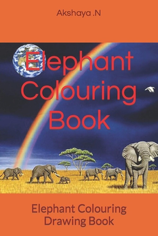 Elephant Colouring Book