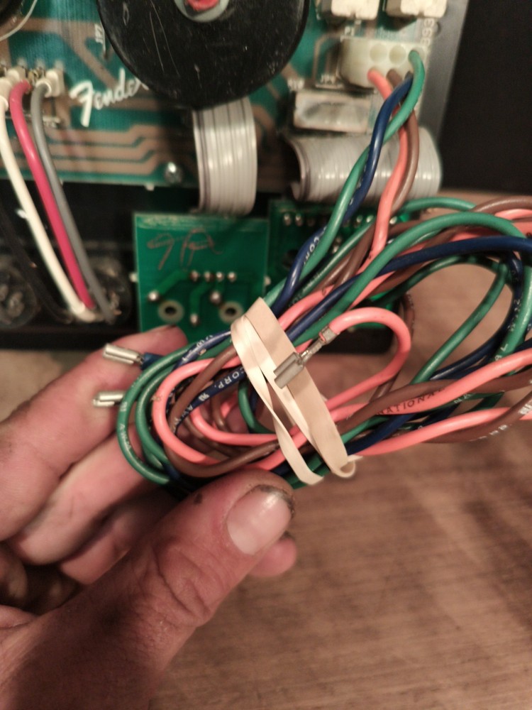 Fender 2912 Speaker Hookup, Untested