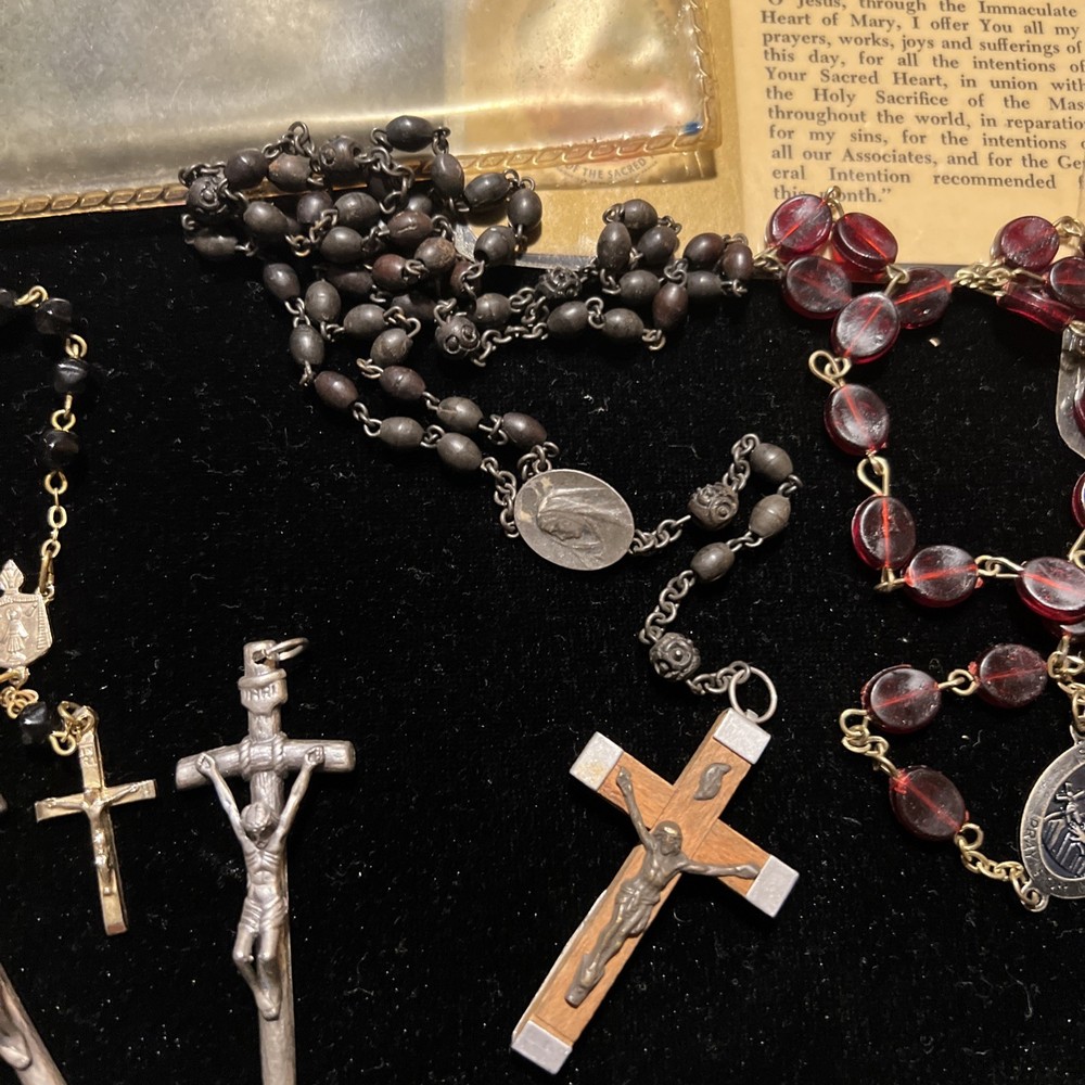 Vintage Religious Rosary Lot
