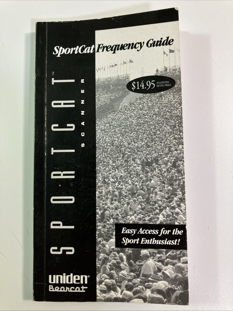 1994 Uniden Bearcat SportCat Frequency Guide