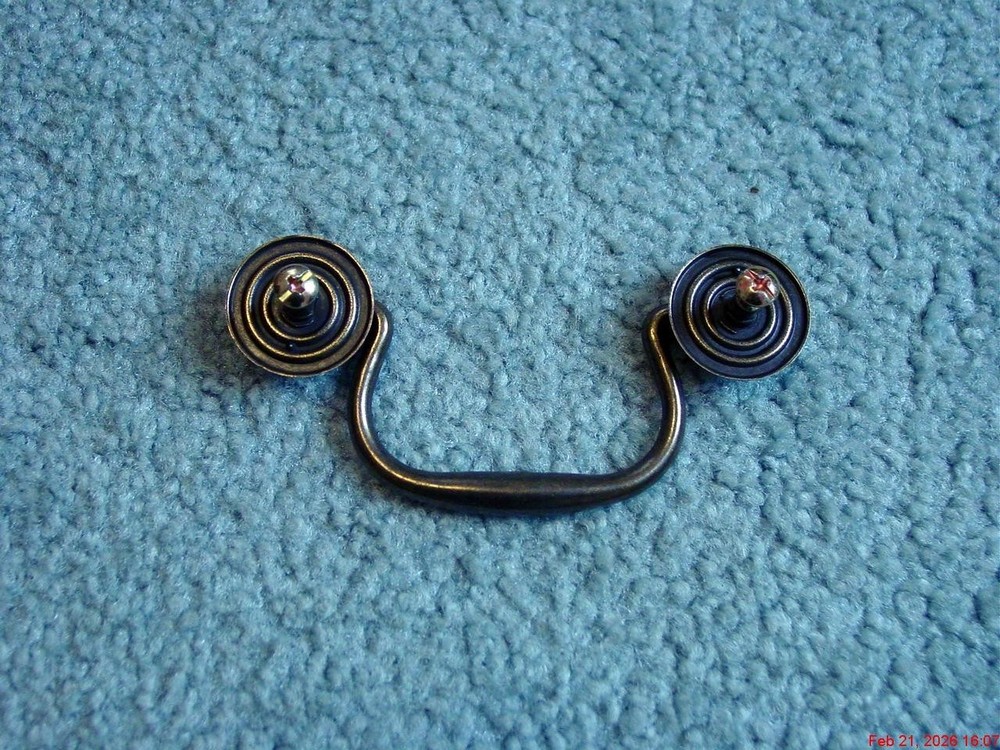 (3) Vintage Brass Drawer Pulls