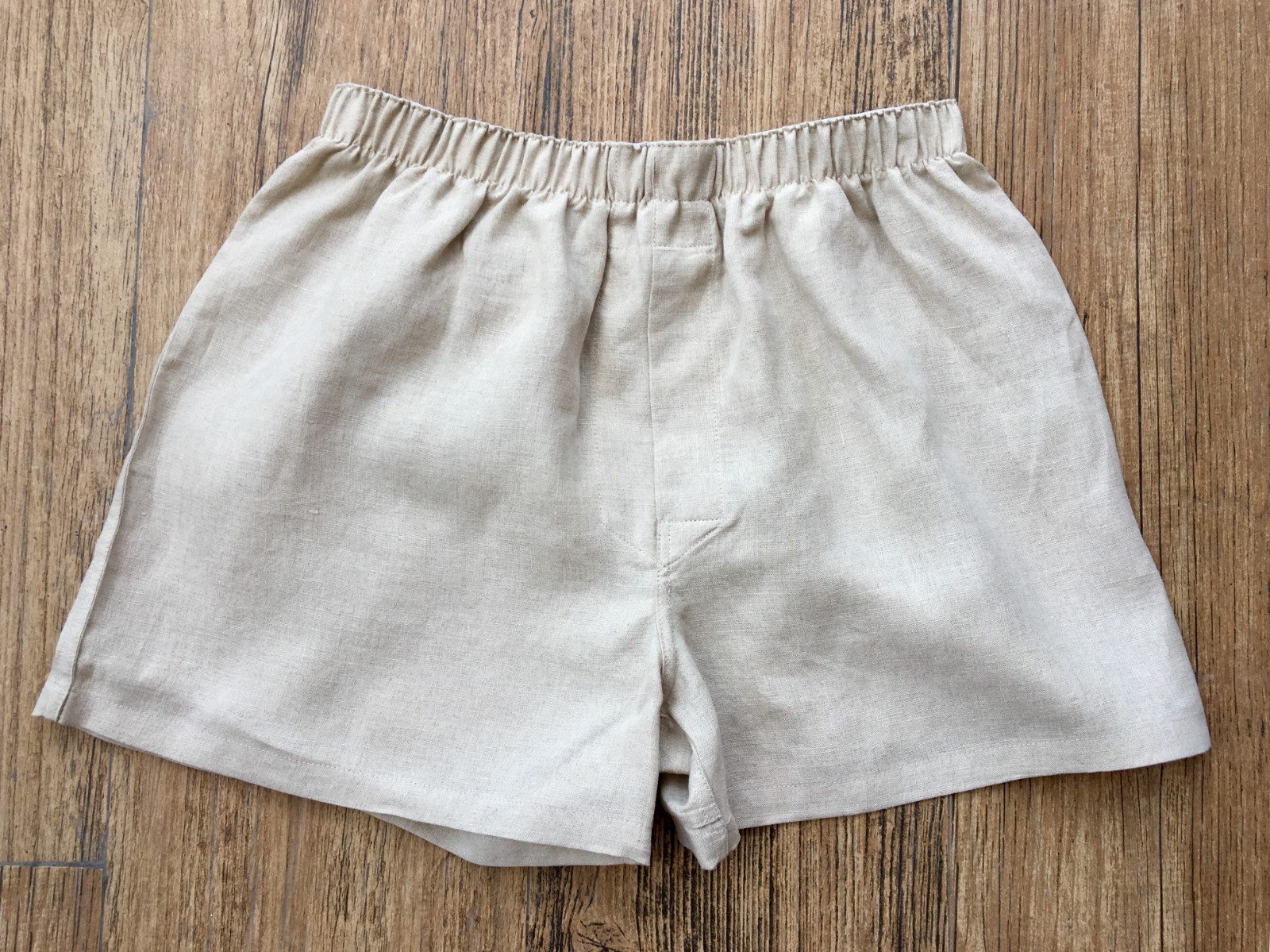 Pack of 5Pcs Men's Boxer Shorts 100% Linen Organic Eco Friendly Underwear Trunks