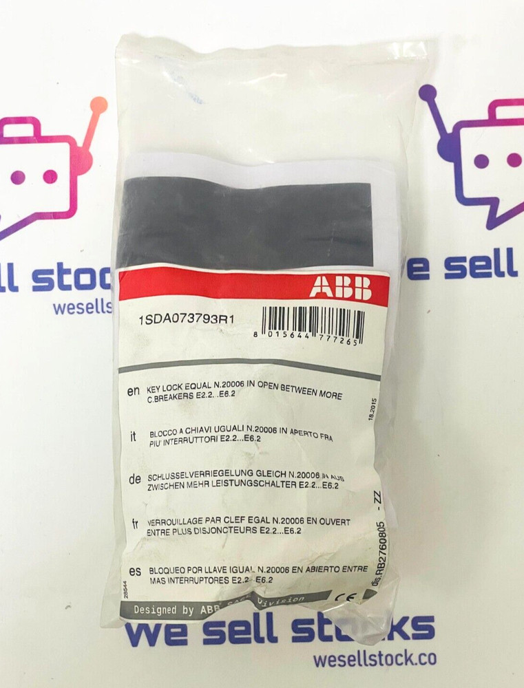 ABB 1SDA073793R1 Key Lock Open
