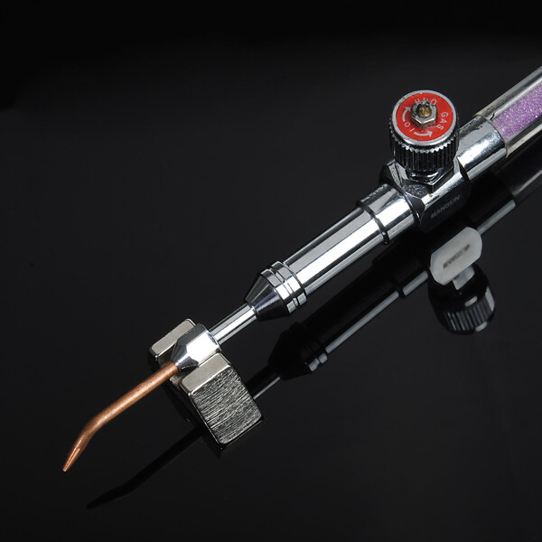Oxy-hydrogen Torch Welding Gun with Copper Nozzle Flashback Arrestor Pipeline
