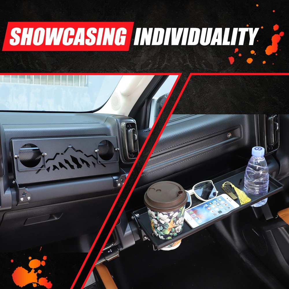 Passenger Side Multi-Function Storage Rack Aluminum Alloy For Haval Raptor 2023+