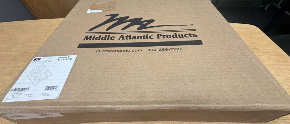 Middle Atlantic U2V 2U Vented Rackshelf