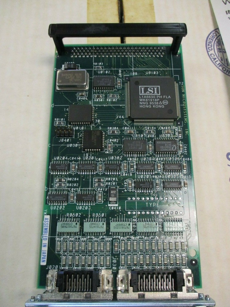 Sun Microsystems S-Bus Printer Board - 501-1910